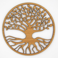 Baum des Lebens aus 100% Holz