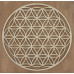 Blume des Lebens - Wanddekoration aus Holz