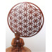 Blume des Lebens - XXL Wanddekoration aus Holz 