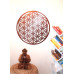 Blume des Lebens - XXL Wanddekoration aus Holz 