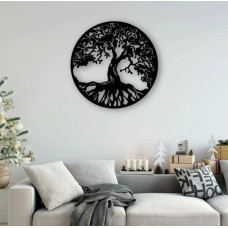 Wallart Baum des Lebens aus 100 % Holz