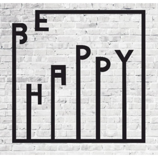 Wallart Be Happy