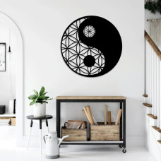 Wallart Yin und Yang