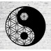 Wallart Yin und Yang