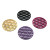 Gold / Schwarz / Pink / Lila 
