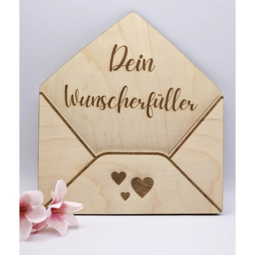 Geldgeschenk Verpackung - Dein Wunscherfüller