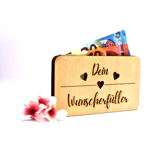 Geldgeschenk Verpackung - Dein Wunscherfüller 2