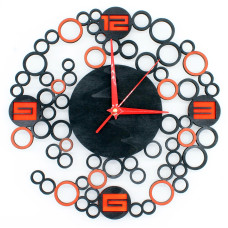  Wanduhr "Bubble" 