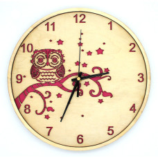 Wanduhr "Eule" 